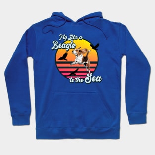 Fly Like a Beagle Hoodie